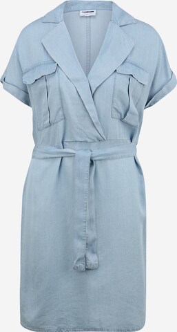 Noisy may Shirt Dress 'VERA' in Blue: front