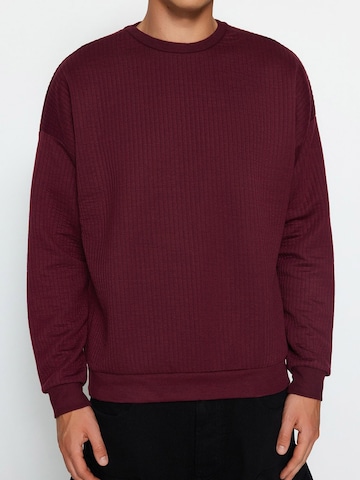 Sweat-shirt Trendyol en rouge