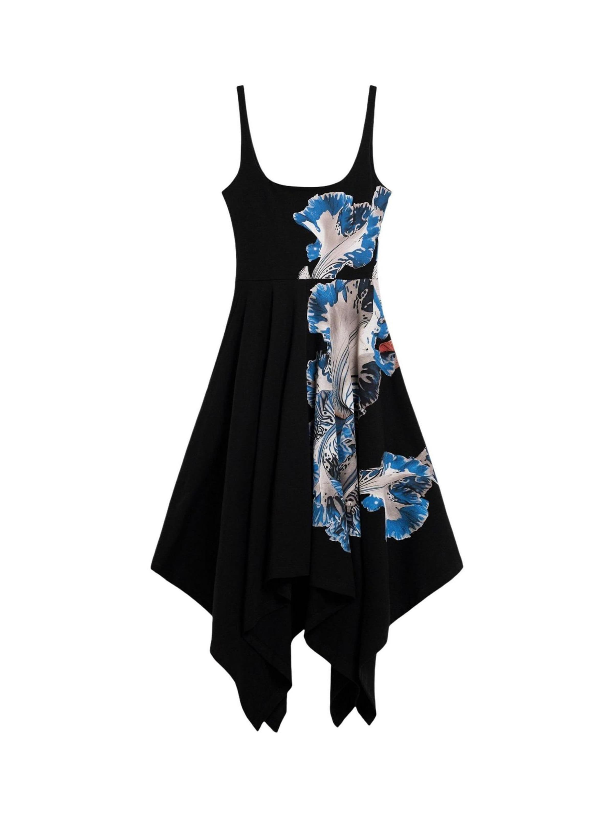 Desigual Kjole 'VEST_ORCHID_LACROIX 26SWVK44' i sort