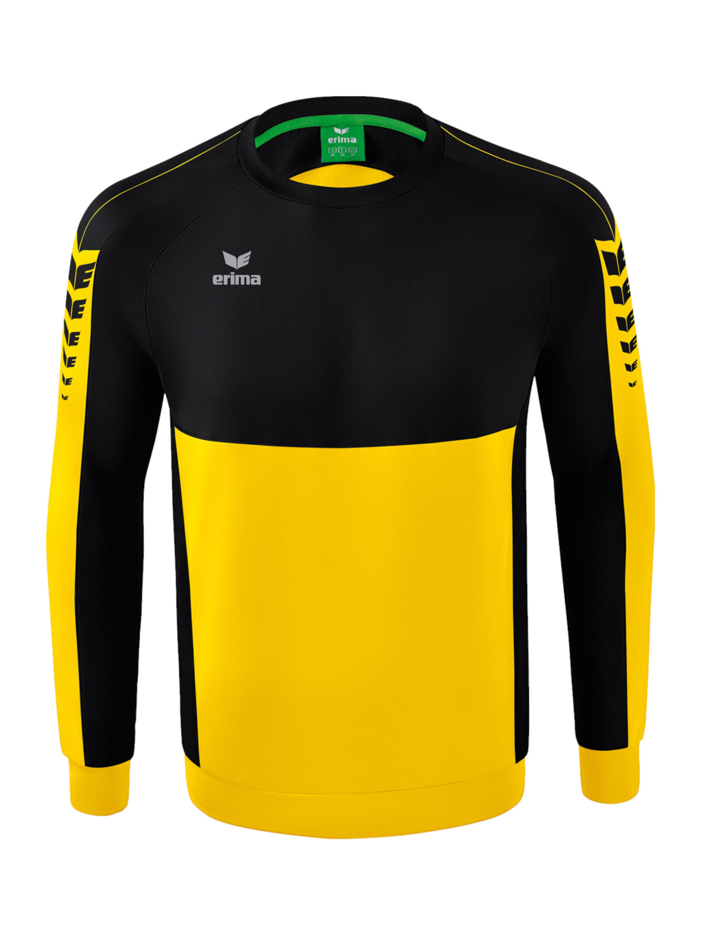 ERIMA Sportsweatshirt in Gelb: Vorderseite