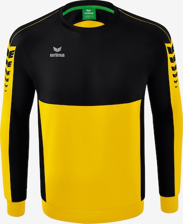 ERIMA Sportsweatshirt in Gelb: Vorderseite