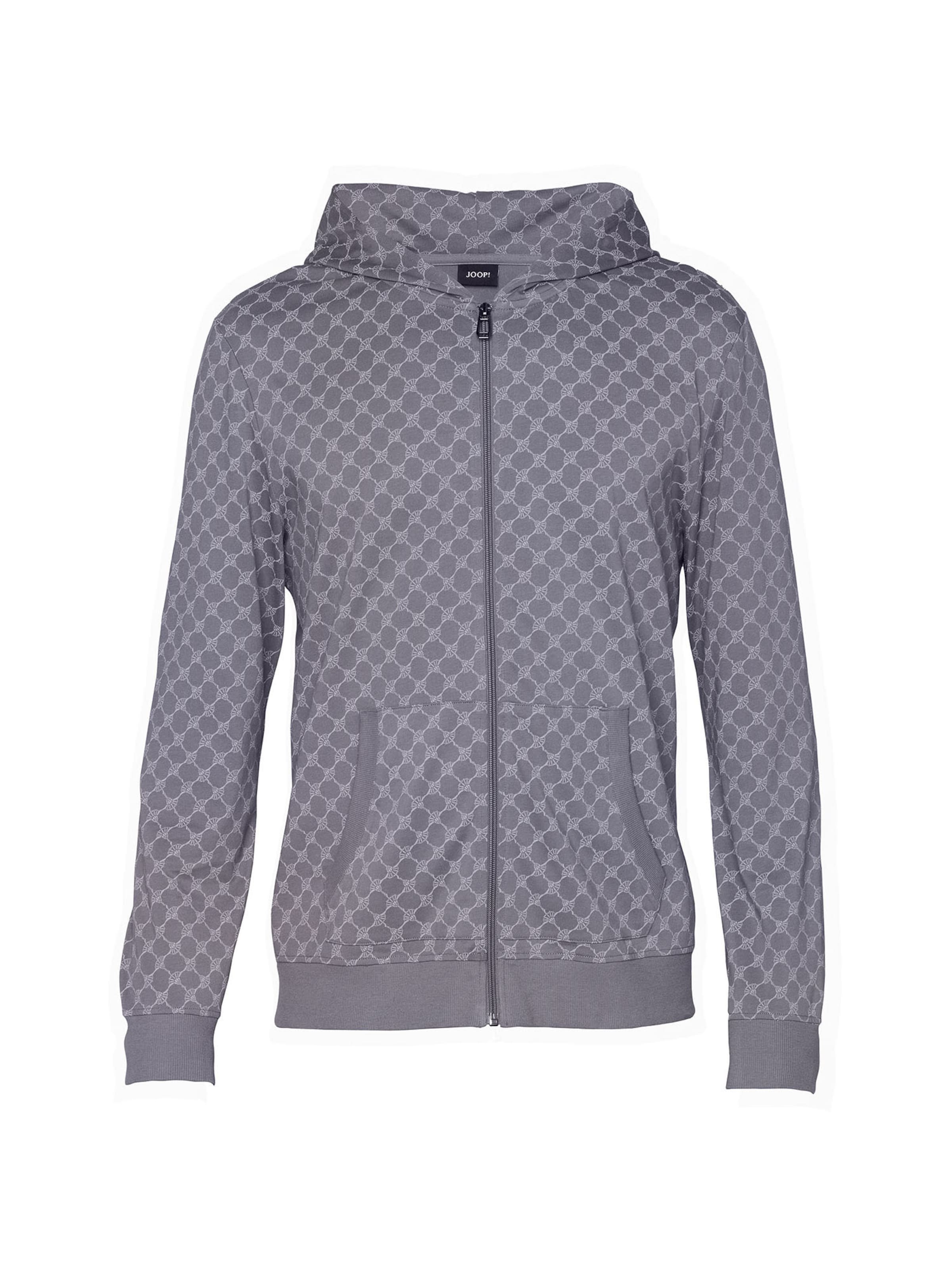 JOOP! Veste de survêtement 'Leisure' en gris clair / gris foncé, Vue avec produit