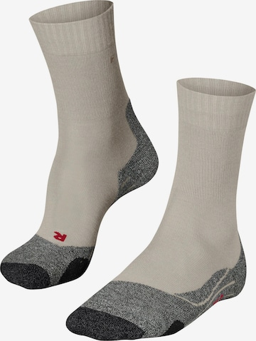 FALKE Sportsocken 'TK2 Explore' in Beige: Vorderseite