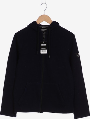 ECOALF Sweatshirt & Zip-Up Hoodie in M in Blue: front