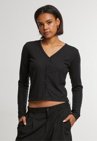 Urban Classics Cardigan i sort