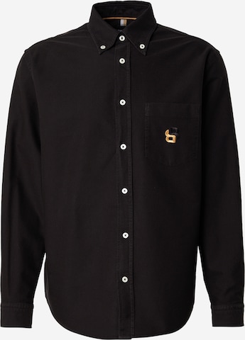 juoda BOSS Standartinis modelis Marškiniai: priekis