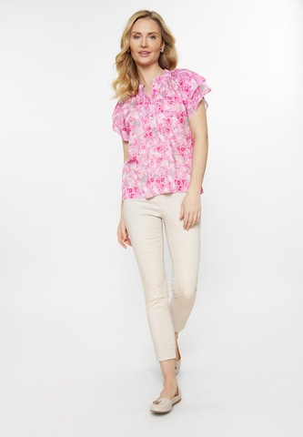 Usha Blouse 'Fashion Look' in Roze