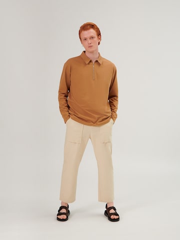 ABOUT YOU x Swalina&Linus Shirt 'Taha' in Brown