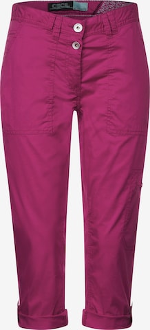 CECIL Regular Pants in Pink: front