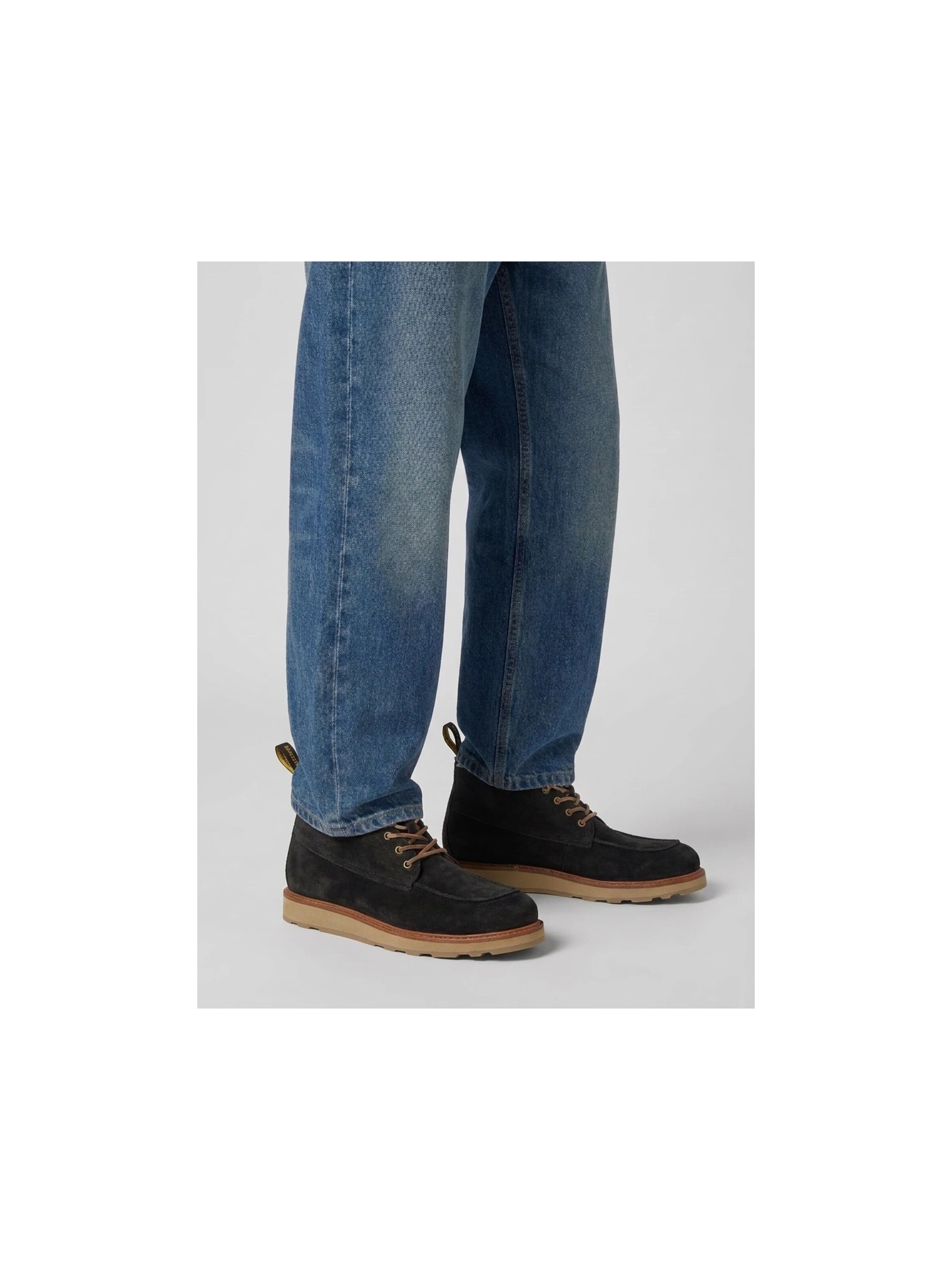 Boots stringati 'PERIDOT ASHER MID' di BLACKSTONE in grigio