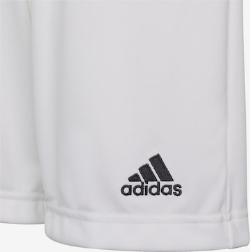 regular Pantaloni sportivi 'Entrada 22' di ADIDAS PERFORMANCE in bianco