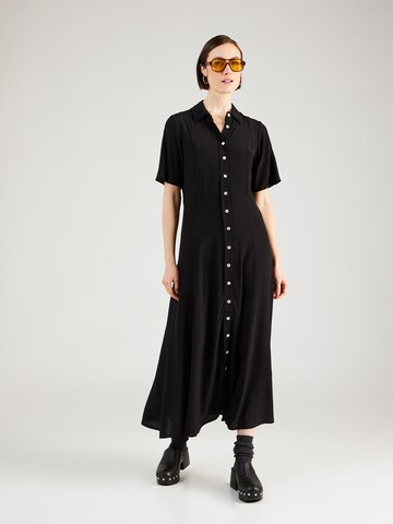 Robe-chemise Dorothy Perkins en noir : devant