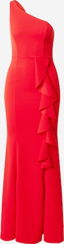 WAL G. Evening Dress 'AYDA' in Red: front