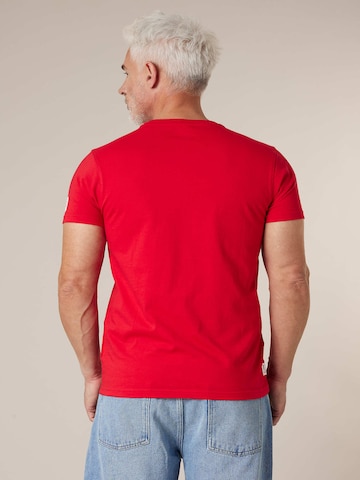 T-Shirt 'ICECOLD' Deeluxe en rouge