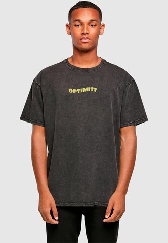 T-Shirt 'Summer - Optimist' Merchcode en noir : devant