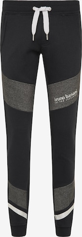 BRUNO BANANI Slimfit Hose 'Foster' in Schwarz: predná strana