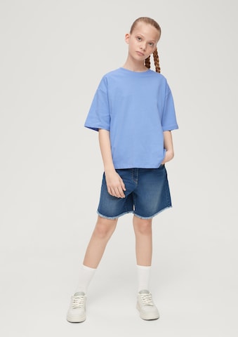 T-Shirt s.Oliver en bleu