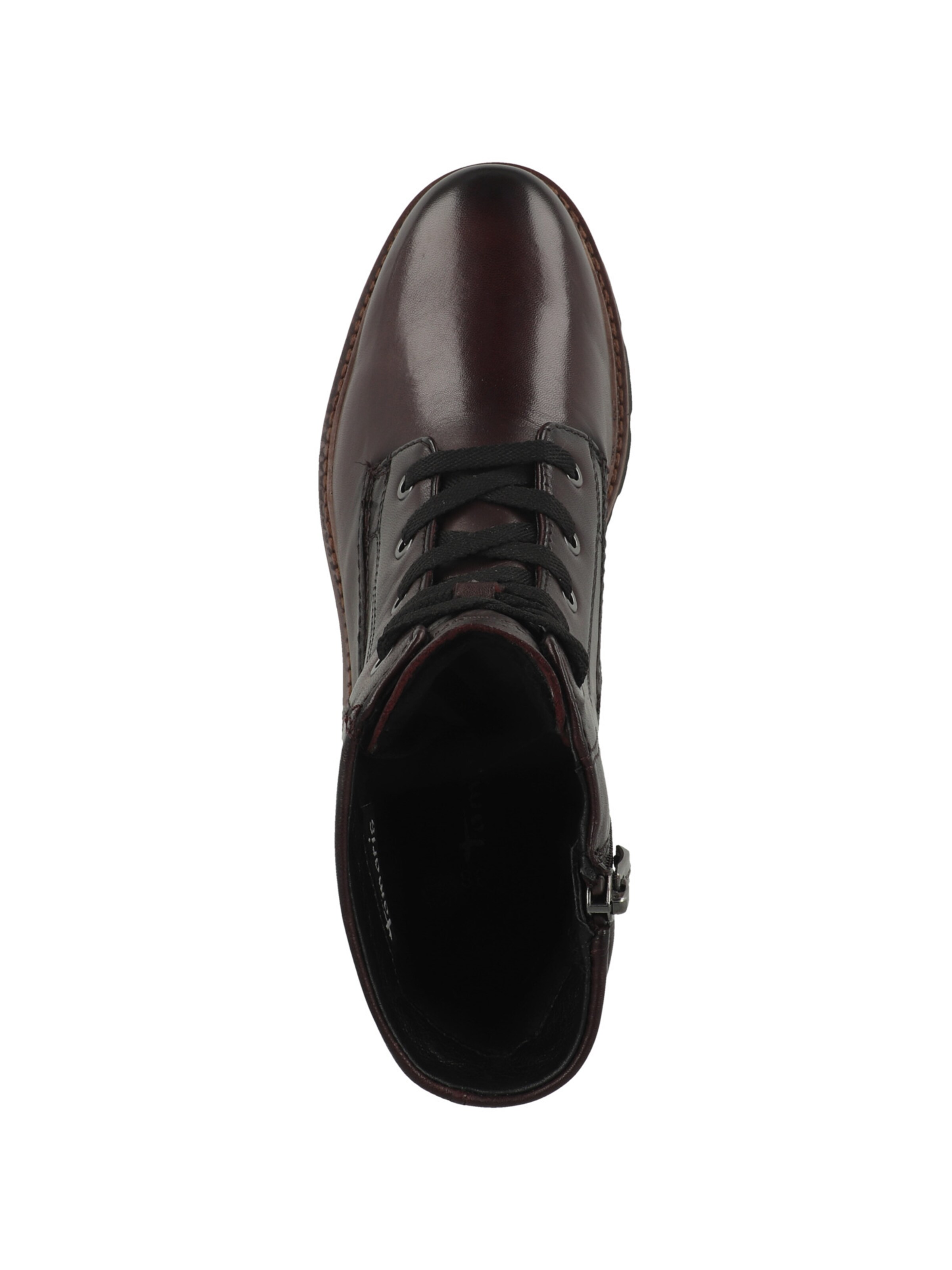 Bottines à lacets Tamaris en marron