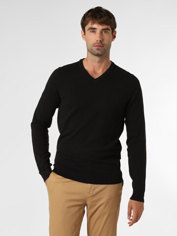 Finshley & Harding Pullover in Schwarz: predná strana