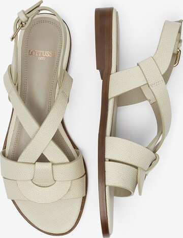 LOTTUSSE Sandals 'Nylo' in White