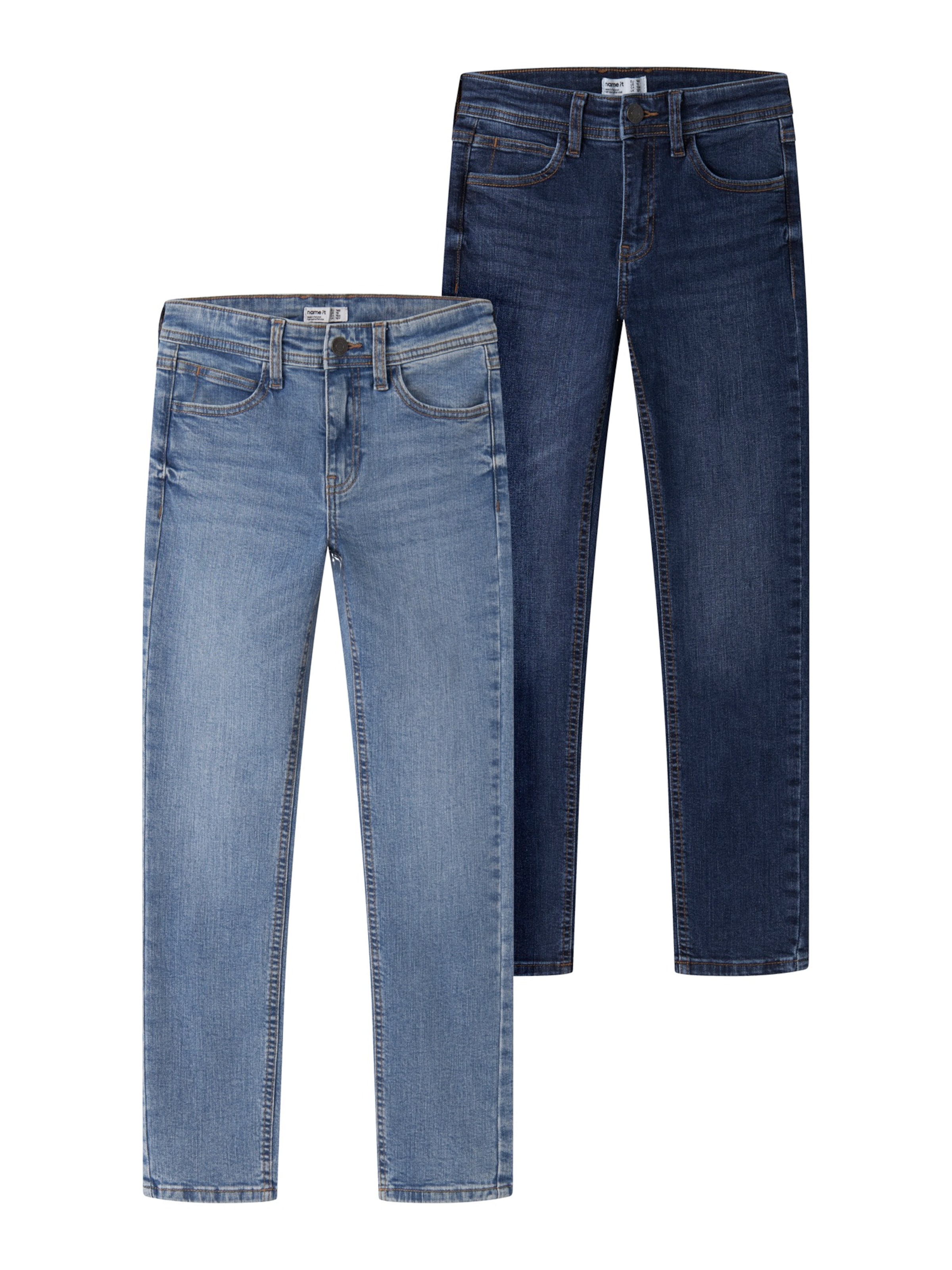 NAME IT Slim fit Jeans 'NKMSILAS' in Blue: front