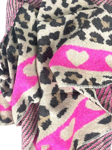 Kumixi Oversizeschal 'Leo' in Pink