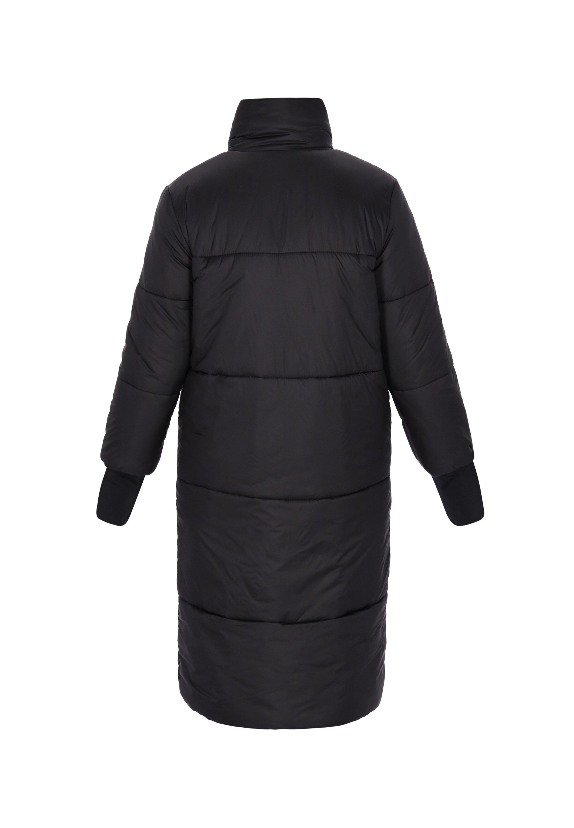 faina Wintermantel in Zwart