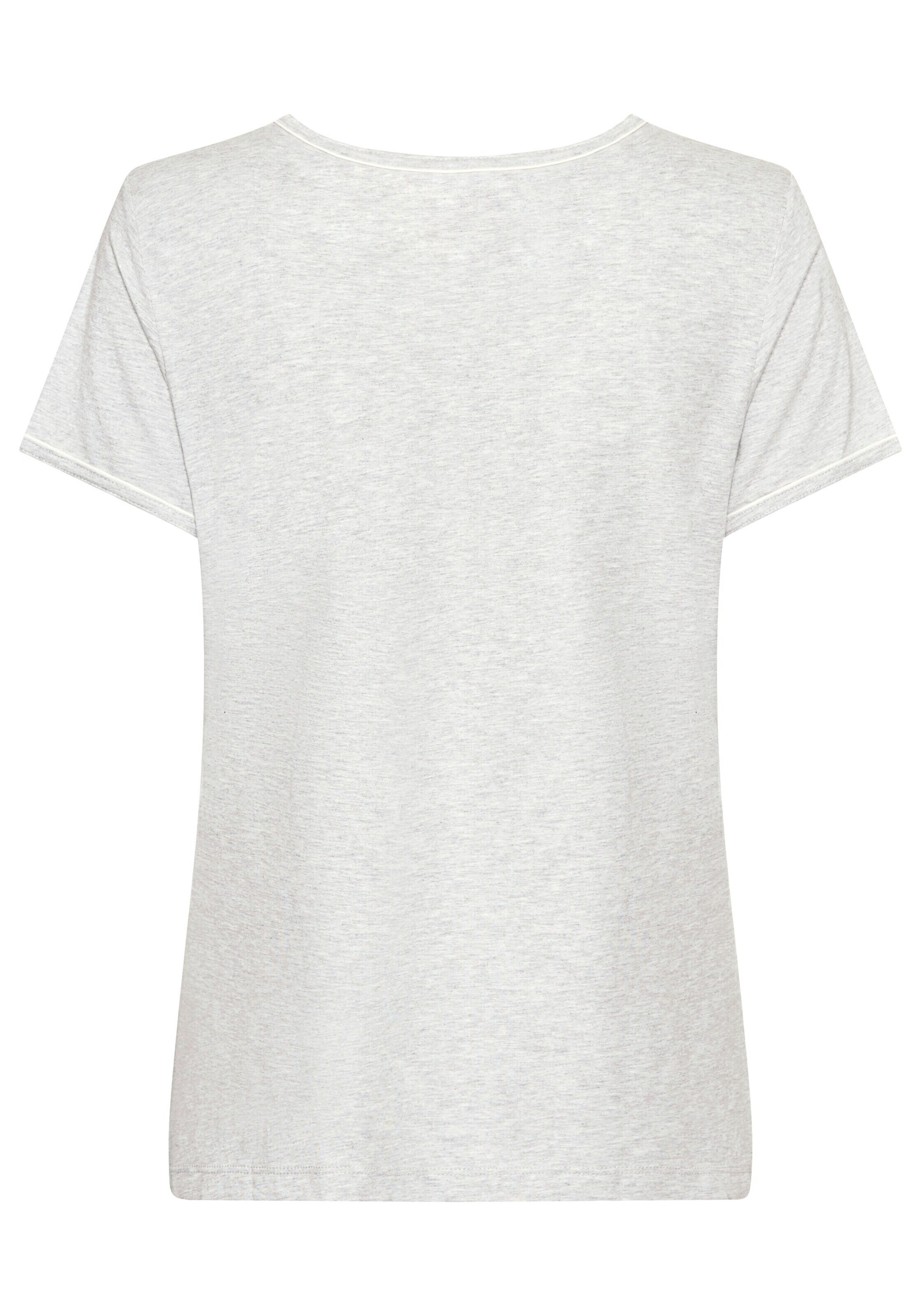 LASCANA - Camiseta para dormir en gris