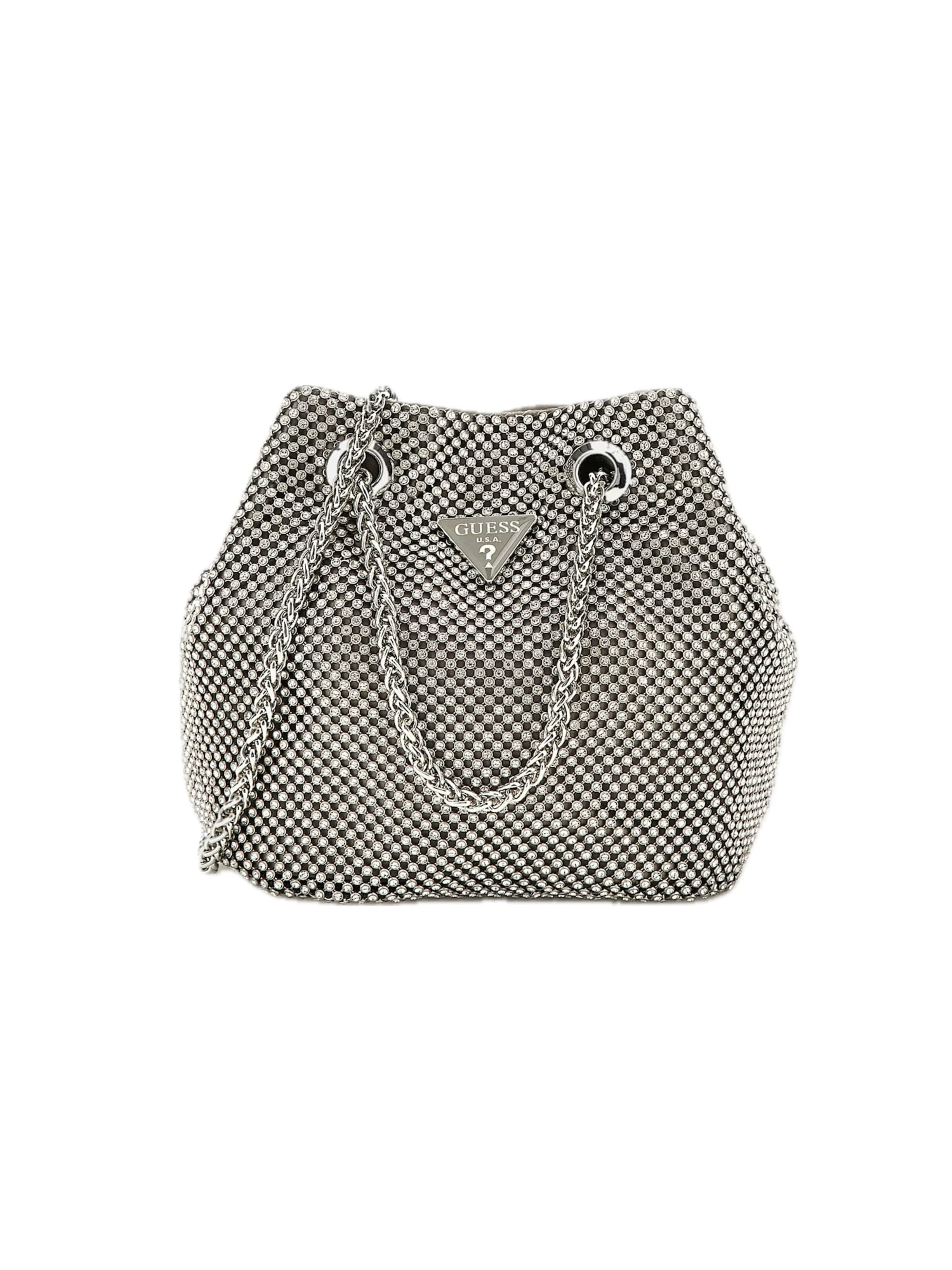 GUESS Beuteltasche 'RY935075'‌ in Silber: Vorderseite