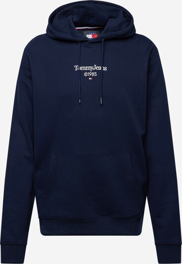 Tommy Jeans Sweat-shirt en bleu nuit / rouge vif / blanc, Vue avec produit