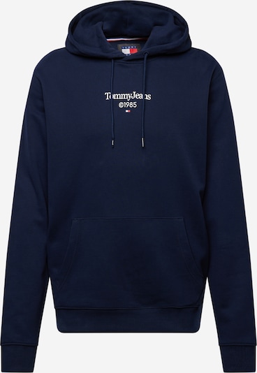 Tommy Jeans Sweatshirt i nattblått / knallrød / hvit, Produktvisning