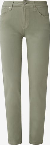 QS Skinny Jeans in Green: front