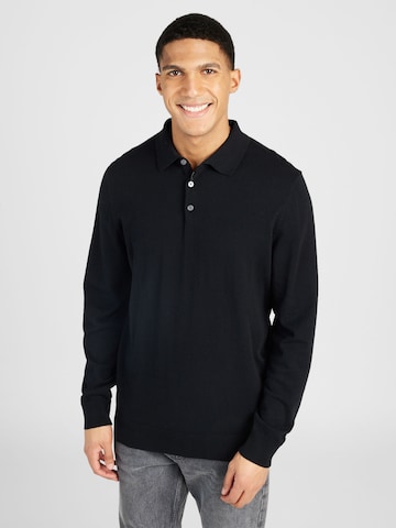 BURTON MENSWEAR LONDON Sweater in Black: front