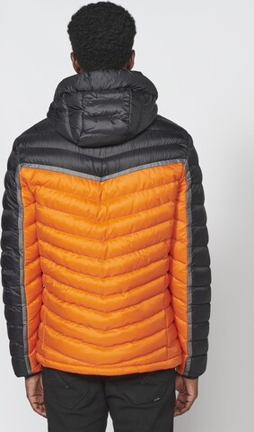 KOROSHI Winterjacke in Schwarz