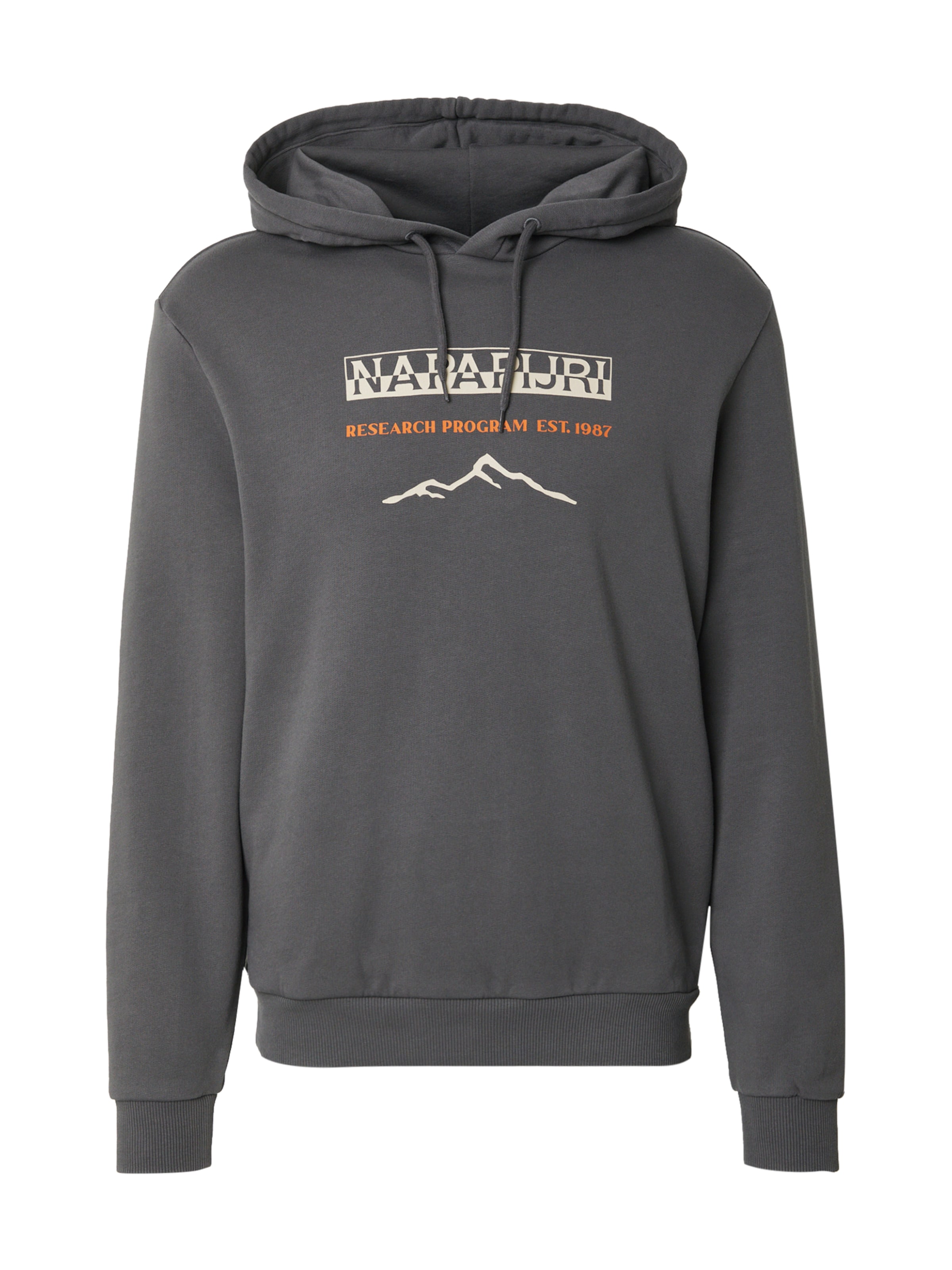 NAPAPIJRI Tréning póló 'BANEM' - szürke: elől