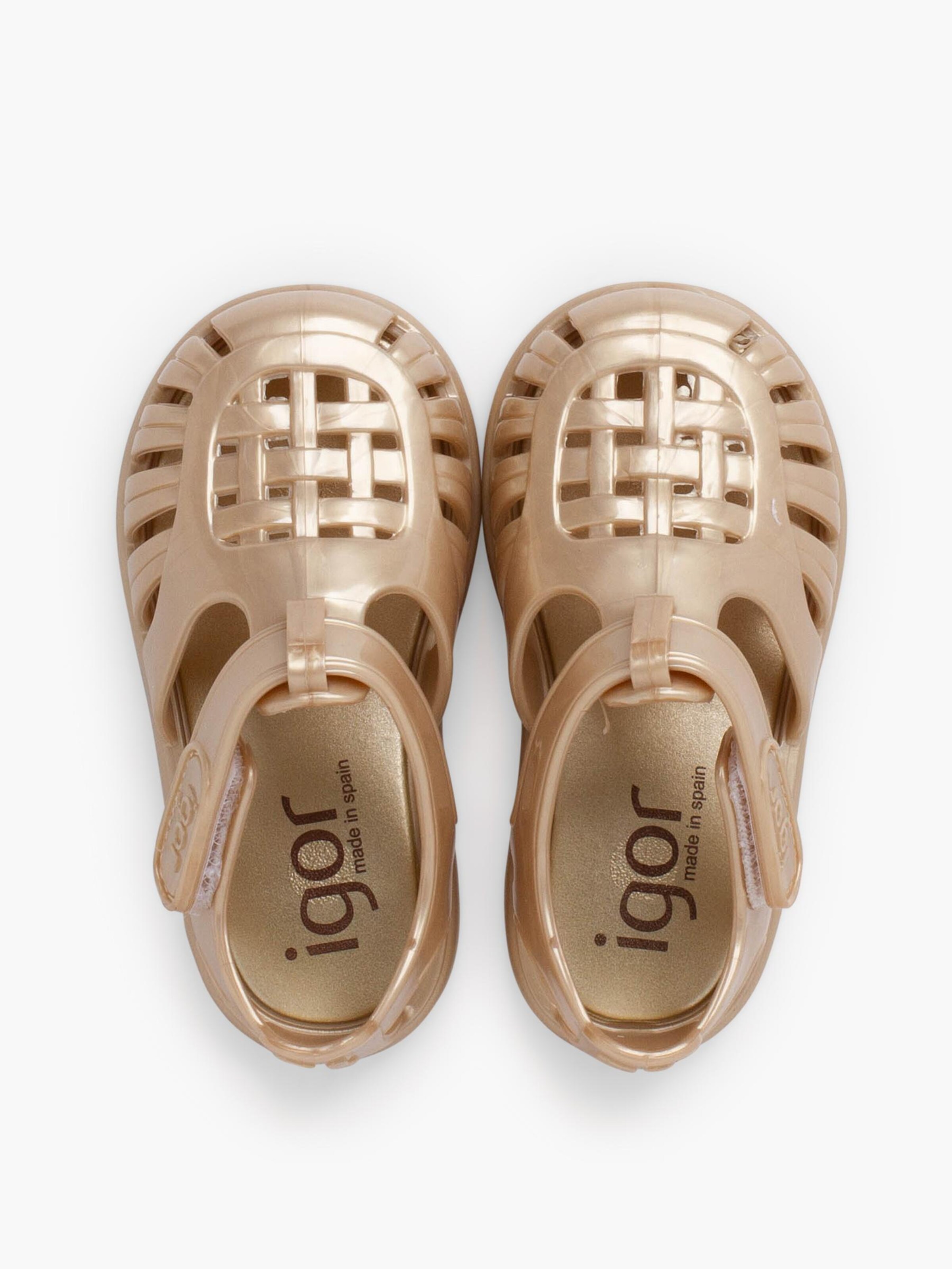 Claquettes / Tongs IGOR en or