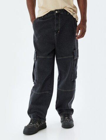 Koton Loosefit Jeans in Grijs: voorkant