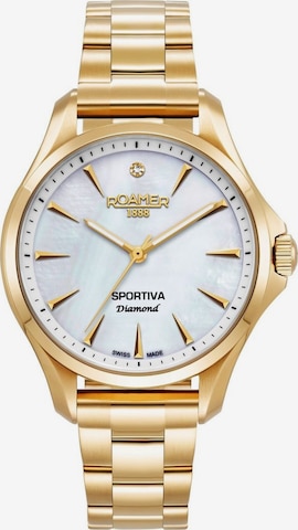 Roamer Analoguhr 'Watch Sportiva' in Weiß: Vorderseite