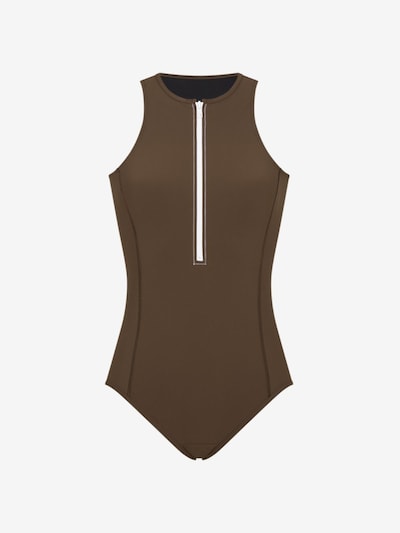WALLIEN Active Swimsuit 'Yemaya' in XS in Brown, Item view