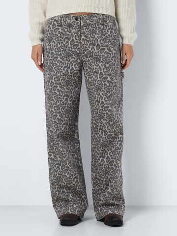 Noisy may - regular Pantalón en marrón: frente