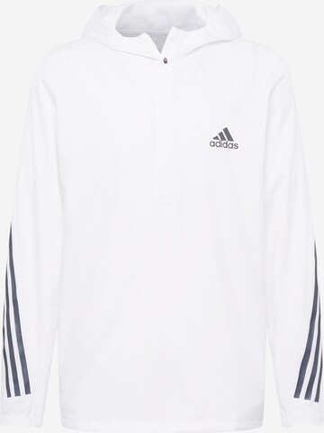 ADIDAS SPORTSWEAR Sportjacke 'Run Icons 3-Stripes' in Weiß: predná strana