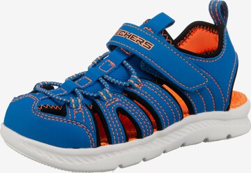 SKECHERS Sandals & Slippers in Blue: front