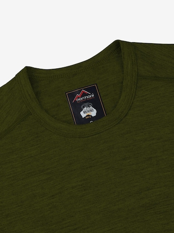 T-Shirt fonctionnel 'Darwin' normani en vert
