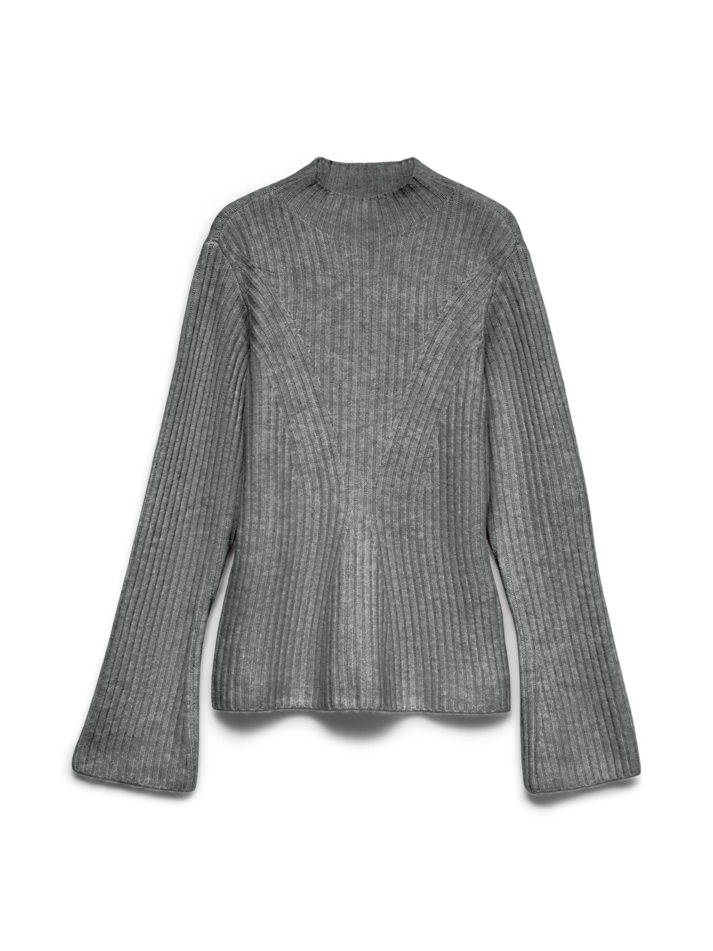 Pull-over 'LINA' VERO MODA en gris : devant