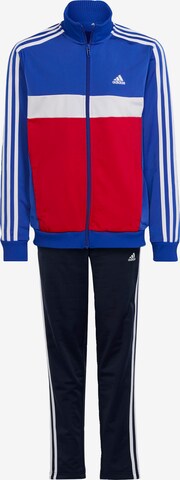 ADIDAS PERFORMANCE Trainingspak 'Essentials Tiberio' in Blauw: voorkant