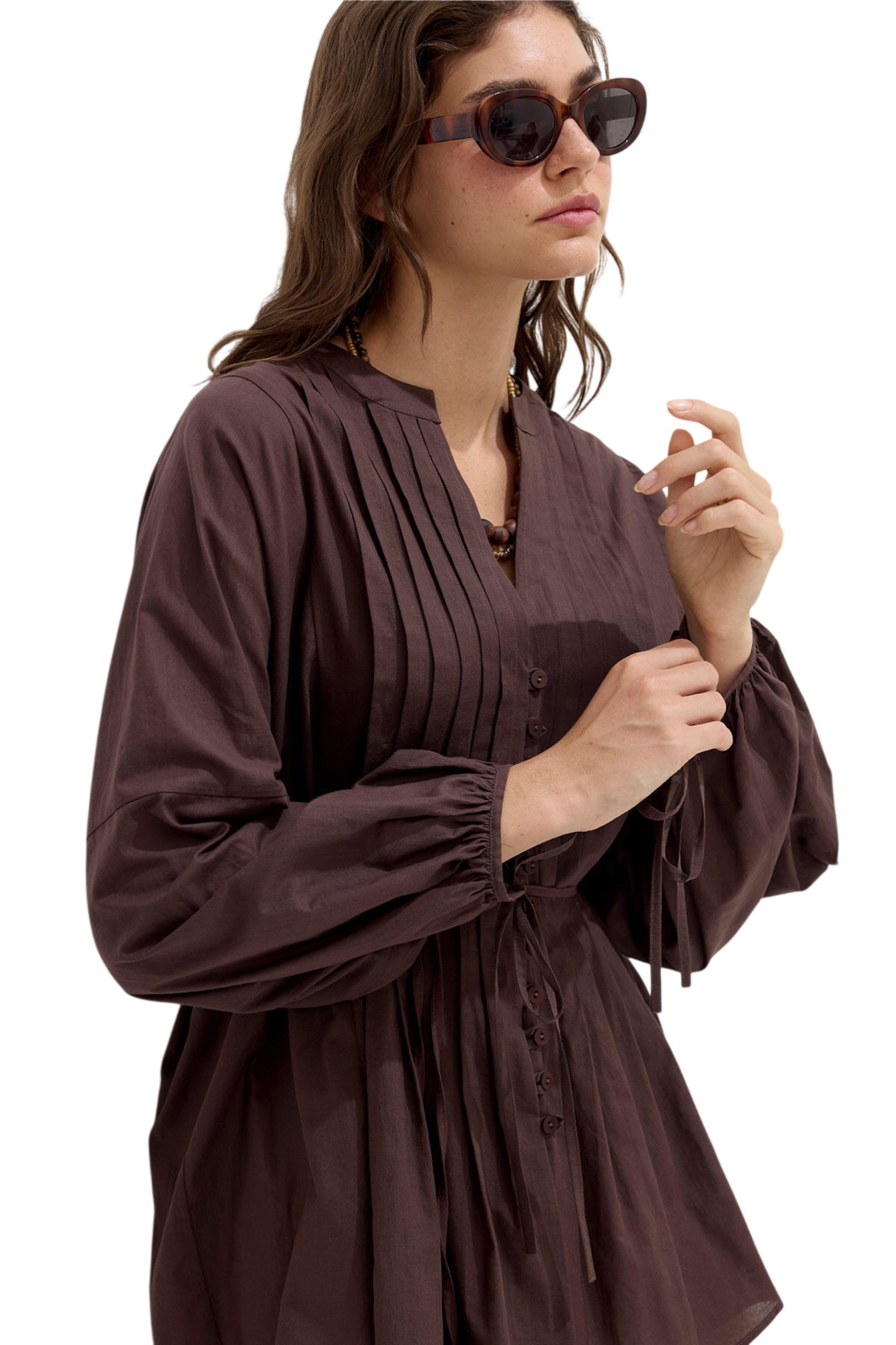 MANUKA Tuniek in Bruin