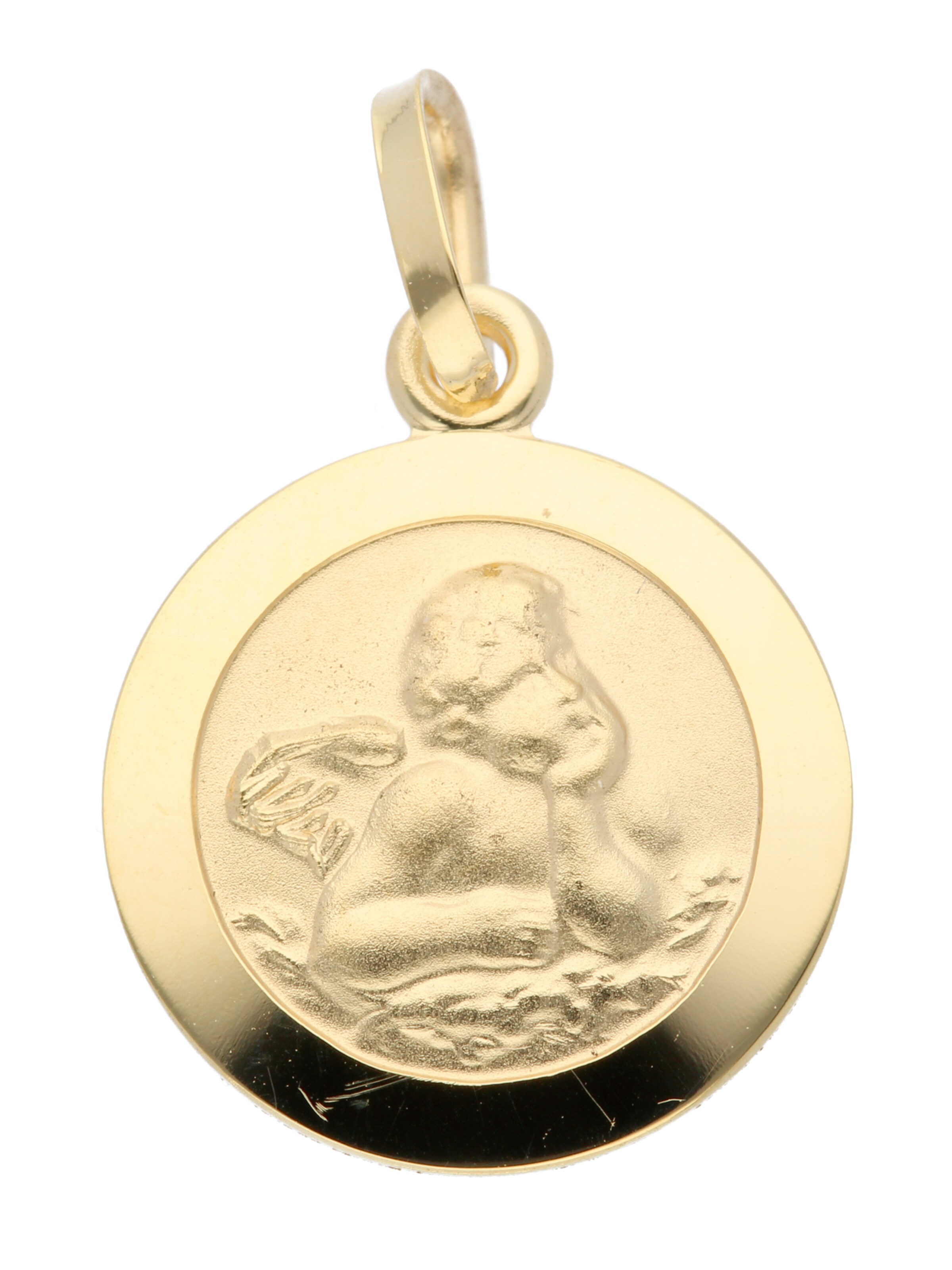 Adelia´s Anhänger 'Amor' in Gold: Vorderseite