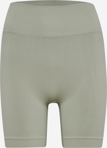 Hummel Kitsas Spordipüksid 'Hiit', värv roheline: eest vaates