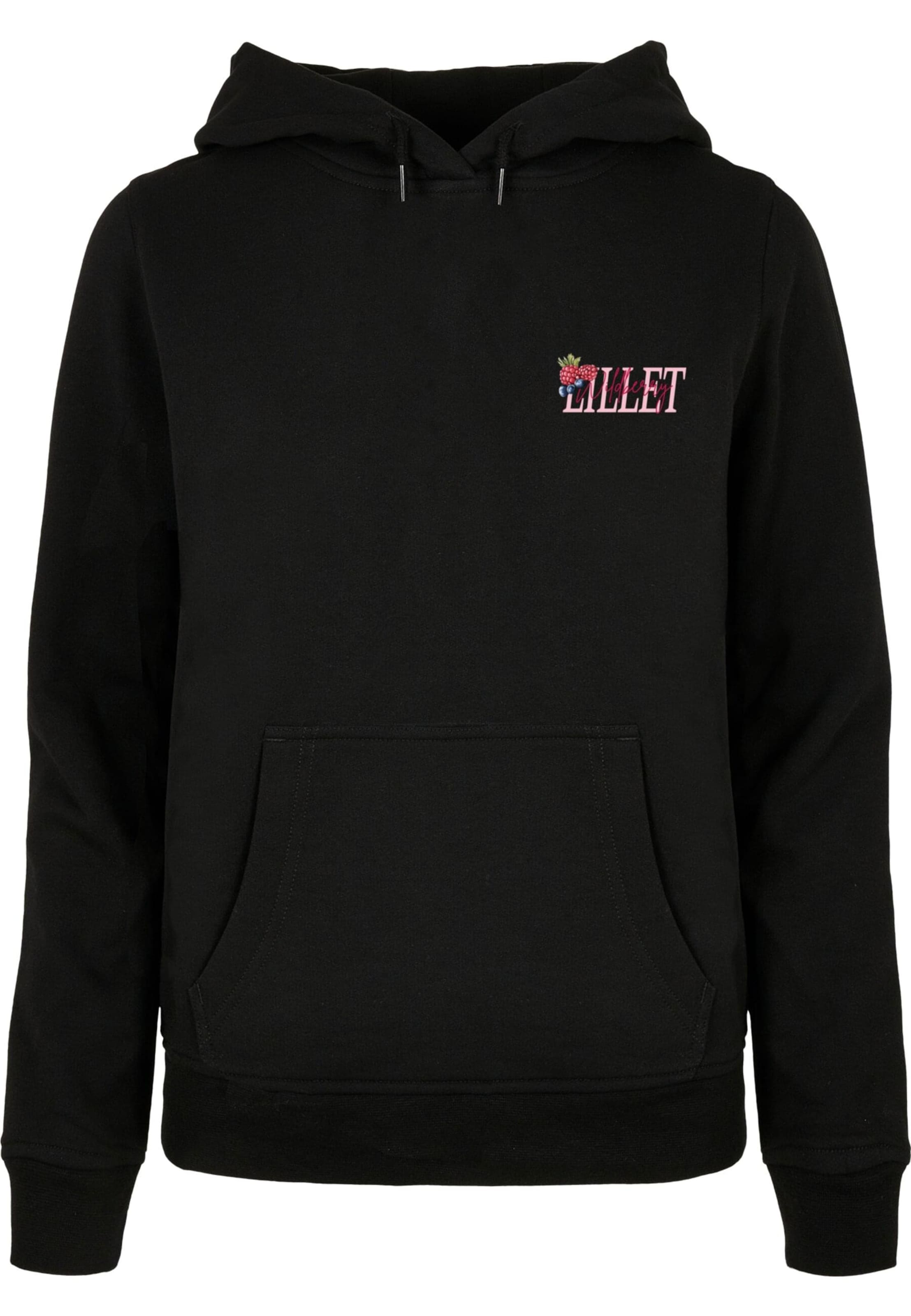 Merchcode Mikina 'Lillet' – černá: přední strana