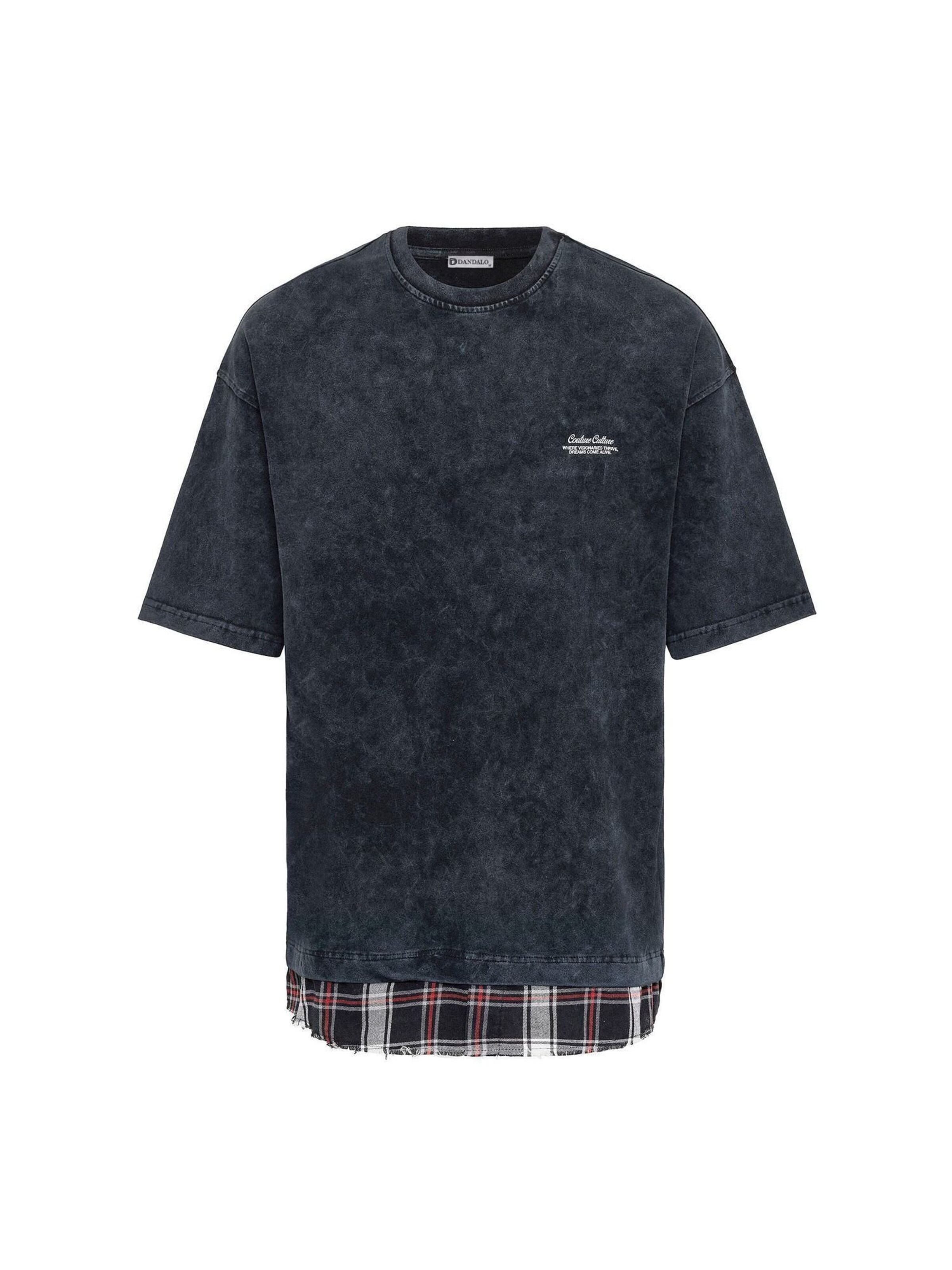 Dandalo Μπλουζάκι 'Jacky' σε μαύρο: μπροστά